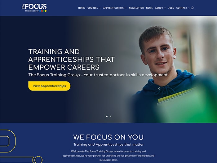 Focus Training Website